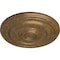 Ekena Millwork Kepler Traditional Ceiling Medallion (For Canopies up to 2 5/8"), 11 7/8"OD x 1 1/4"P, Rubbed Bronze CM12KPRZS - alternate 3
